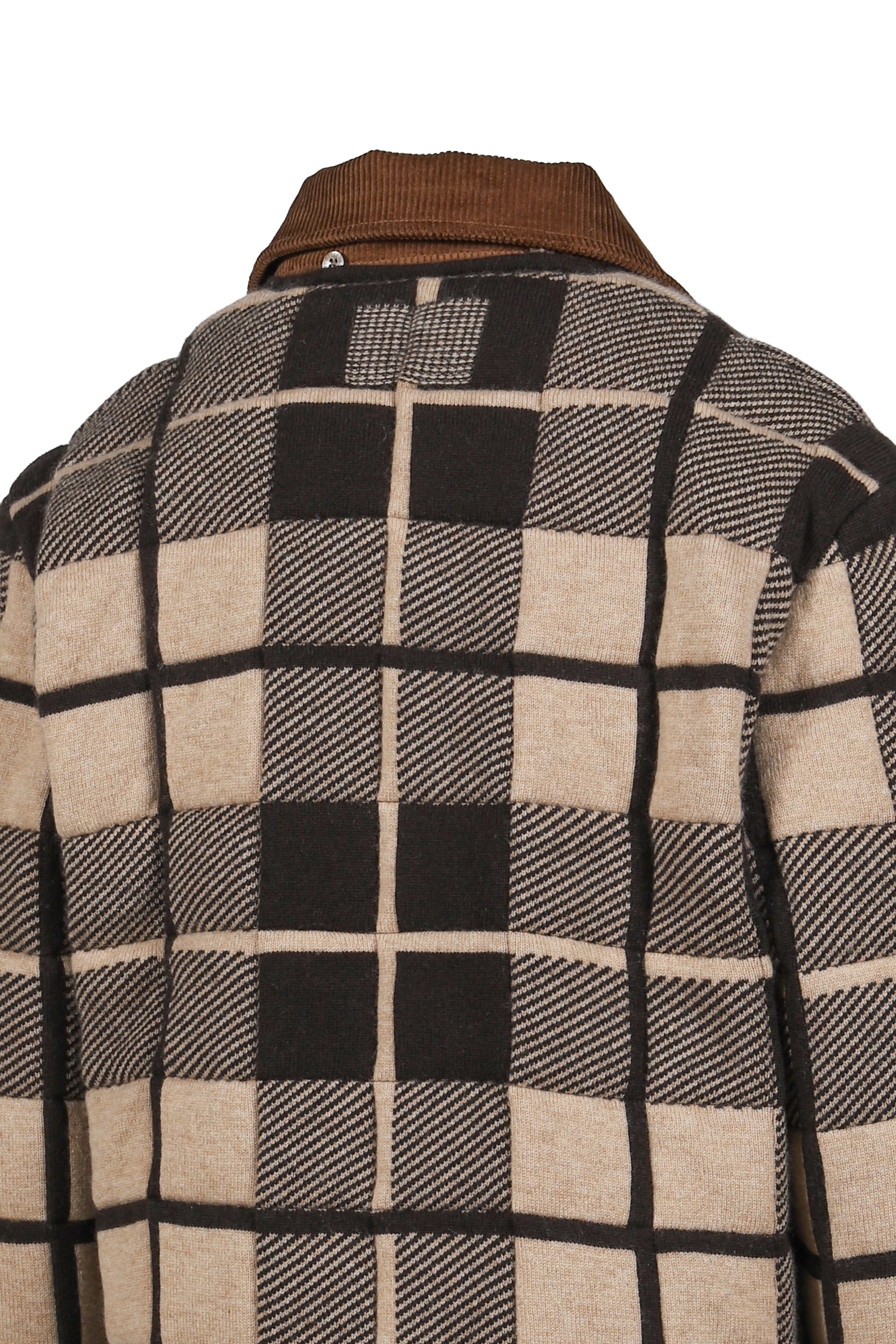 Quilted Plaid Liner Jacket