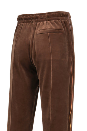 VELOUR TRACK PANT / BRW