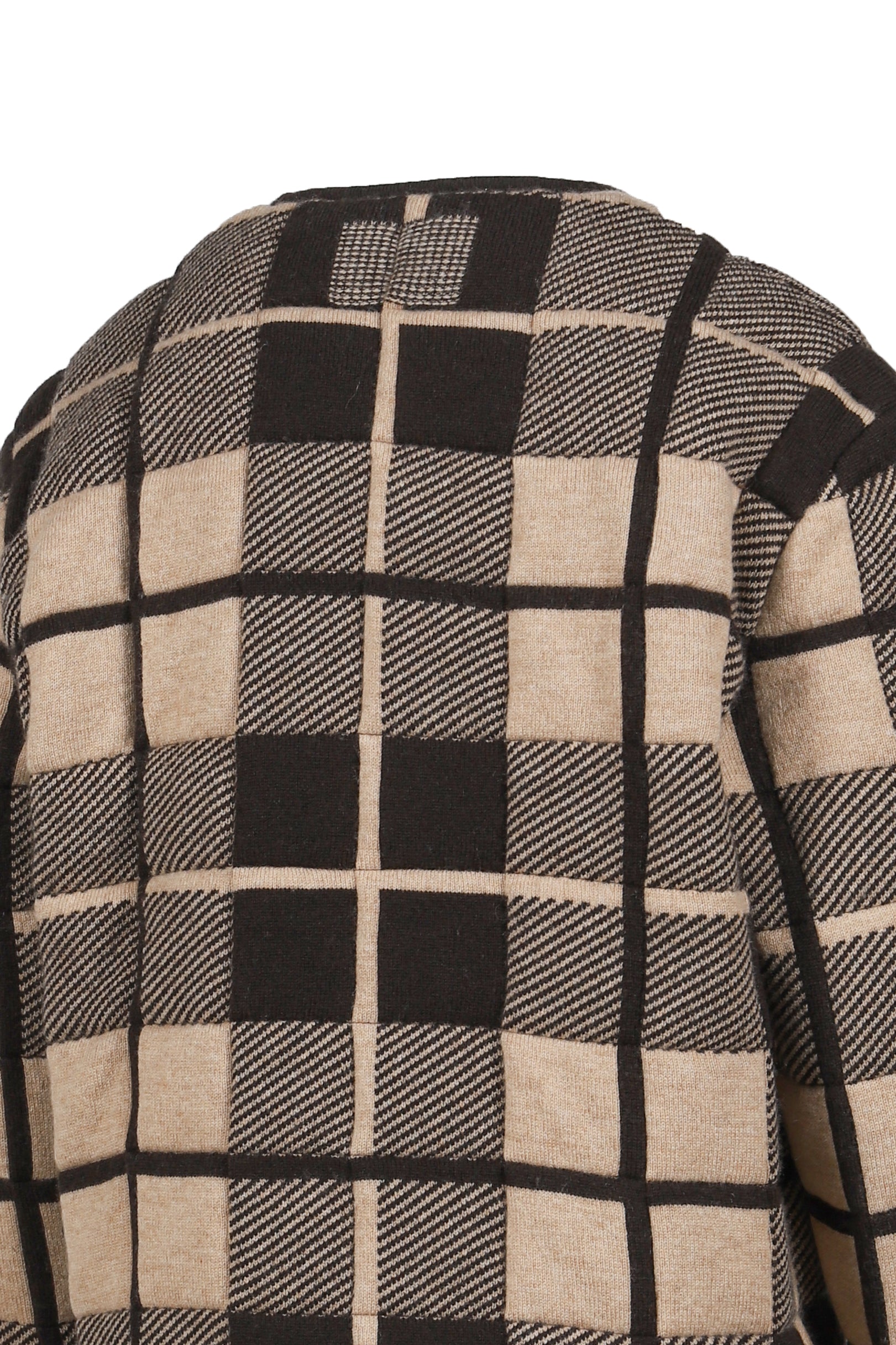 Quilted Plaid Liner Jacket