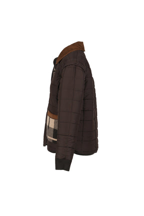 Quilted Plaid Liner Jacket