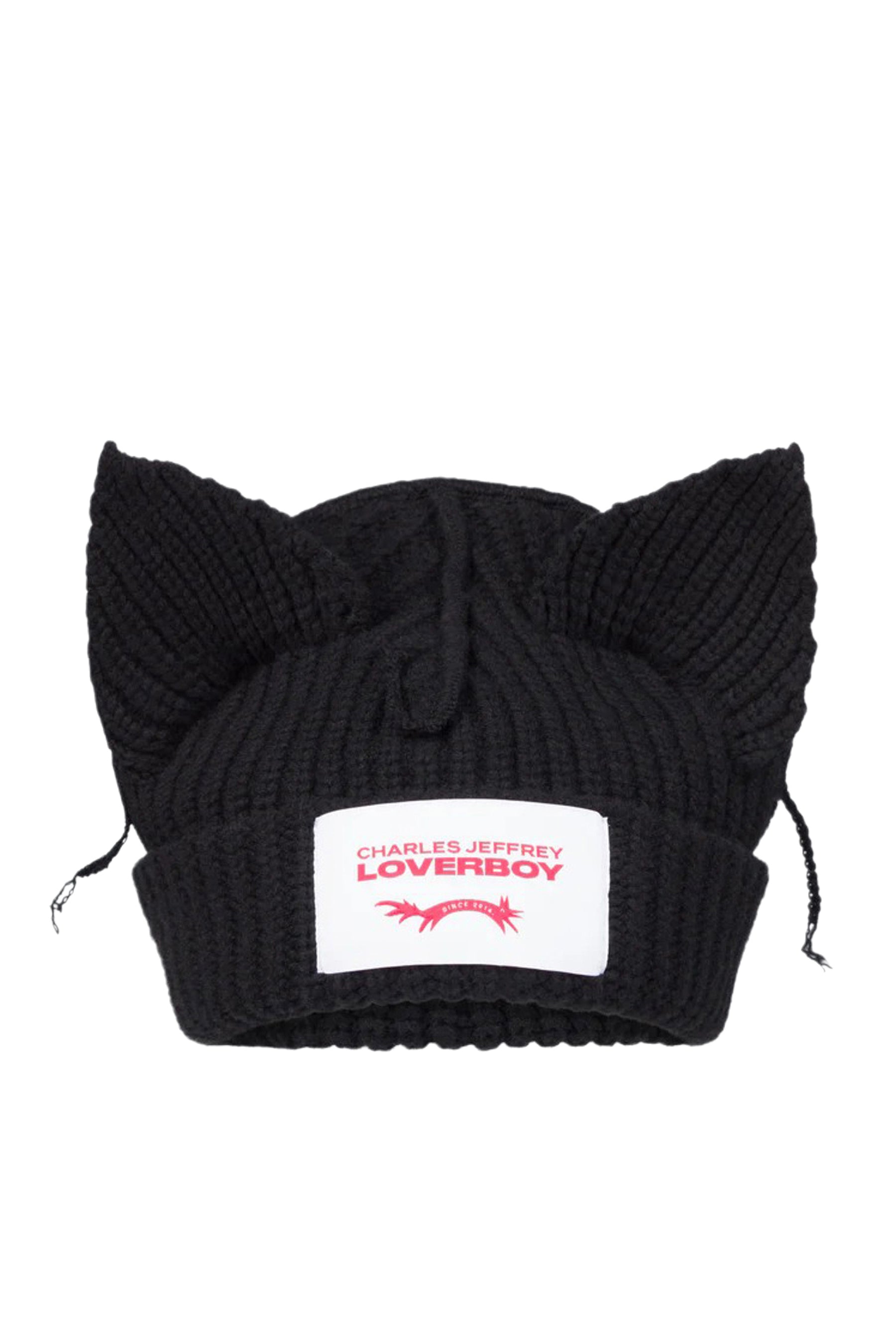 CHUNKY EARS BEANIE / BLACK