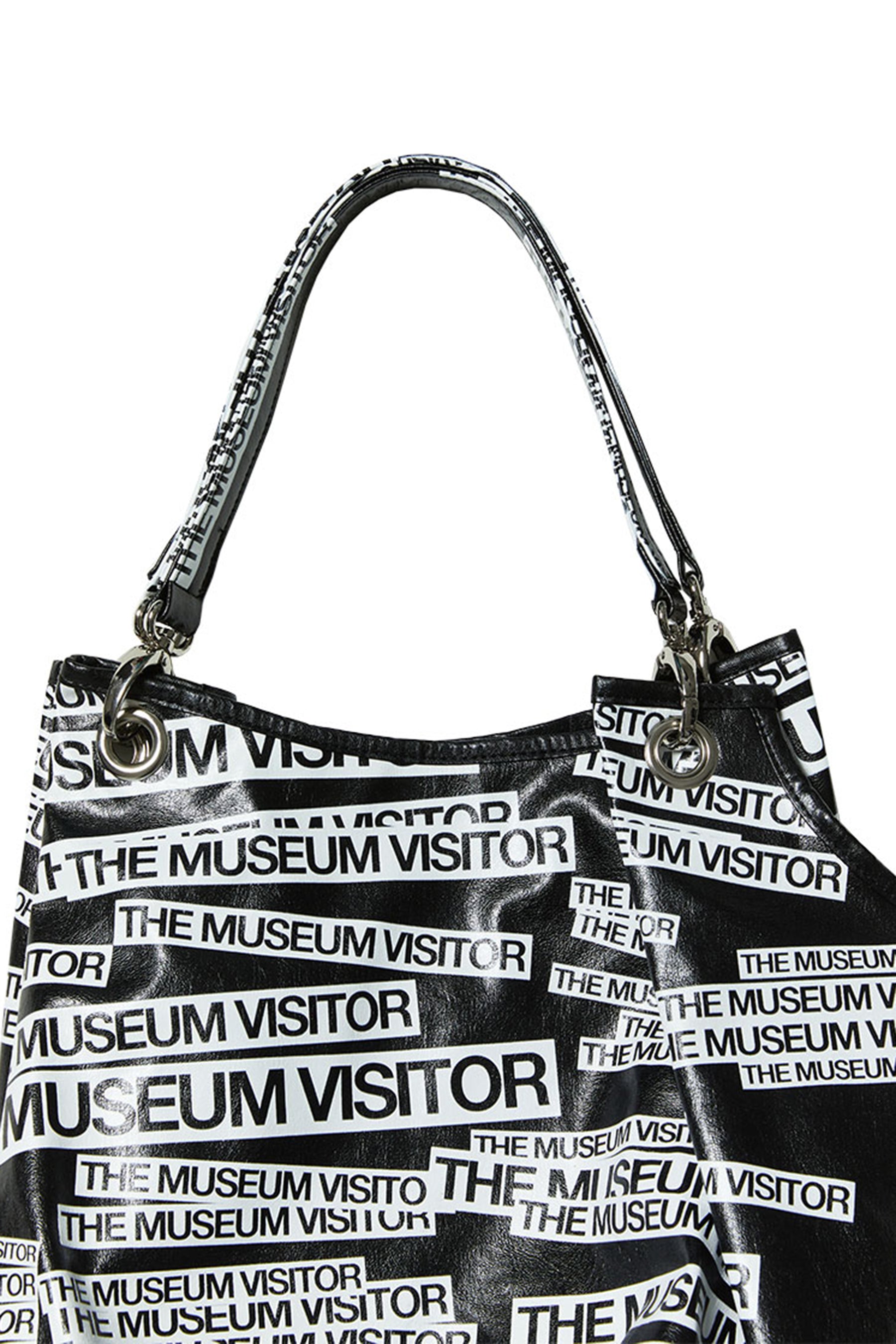 THE MUSEUM VISITOR SS23 THE MUSEUM VISITOR LOGO PRINTED TOTEBAG