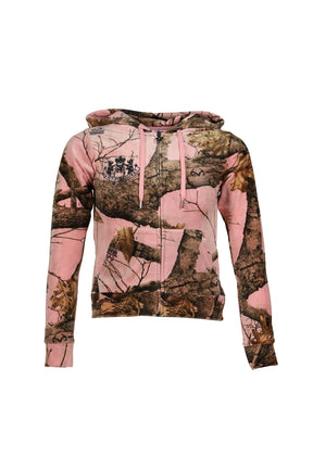 REALTREE VELOR ROBERTSON HOODIE (WOMEN'S) / PINK EDGE 