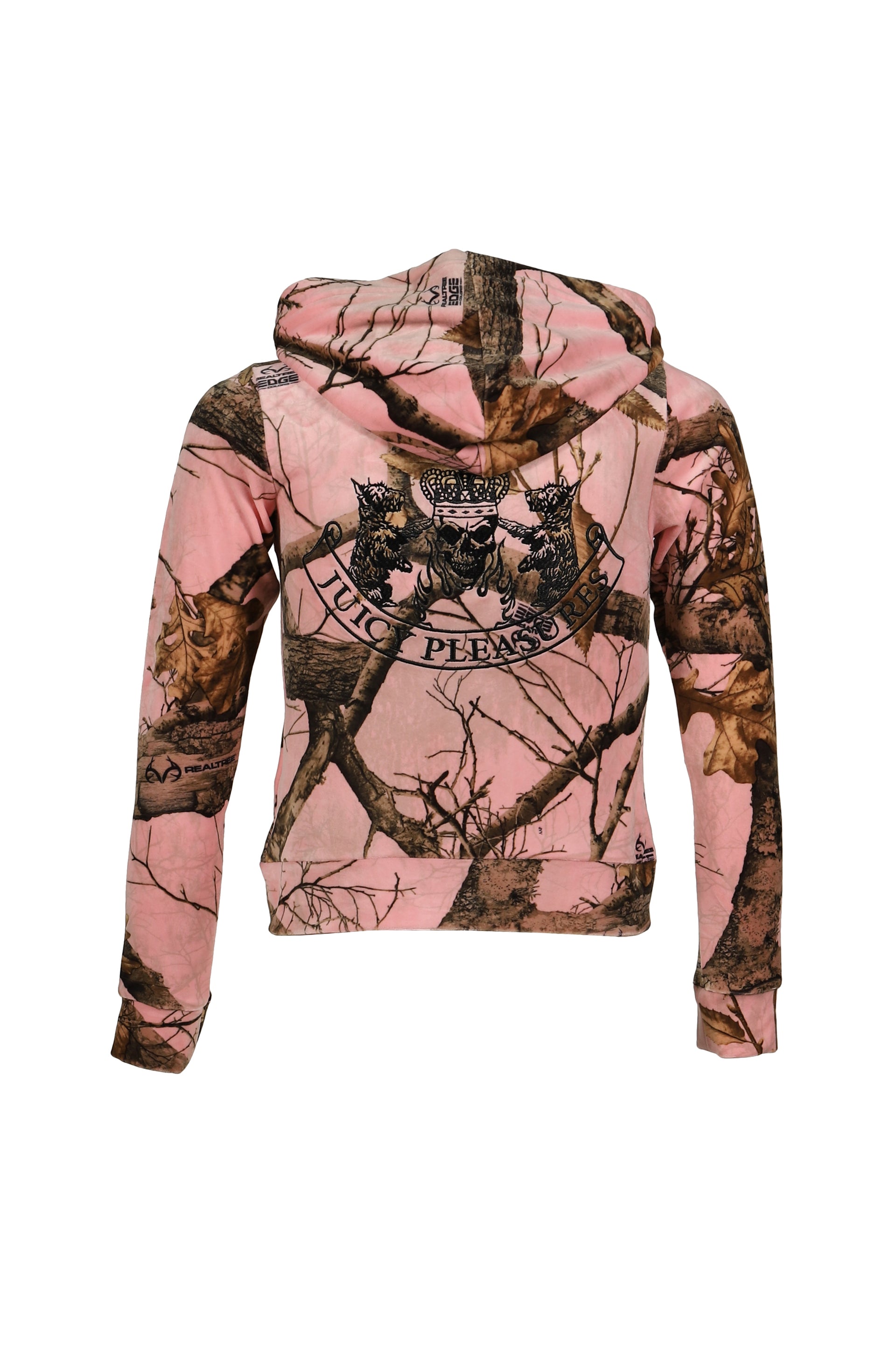 REALTREE VELOR ROBERTSON HOODIE (WOMEN'S) / PINK EDGE 