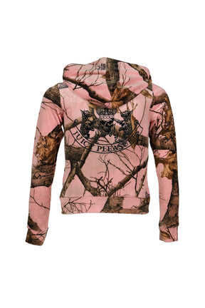 REALTREE VELOR ROBERTSON HOODIE (WOMEN'S) / PINK EDGE 
