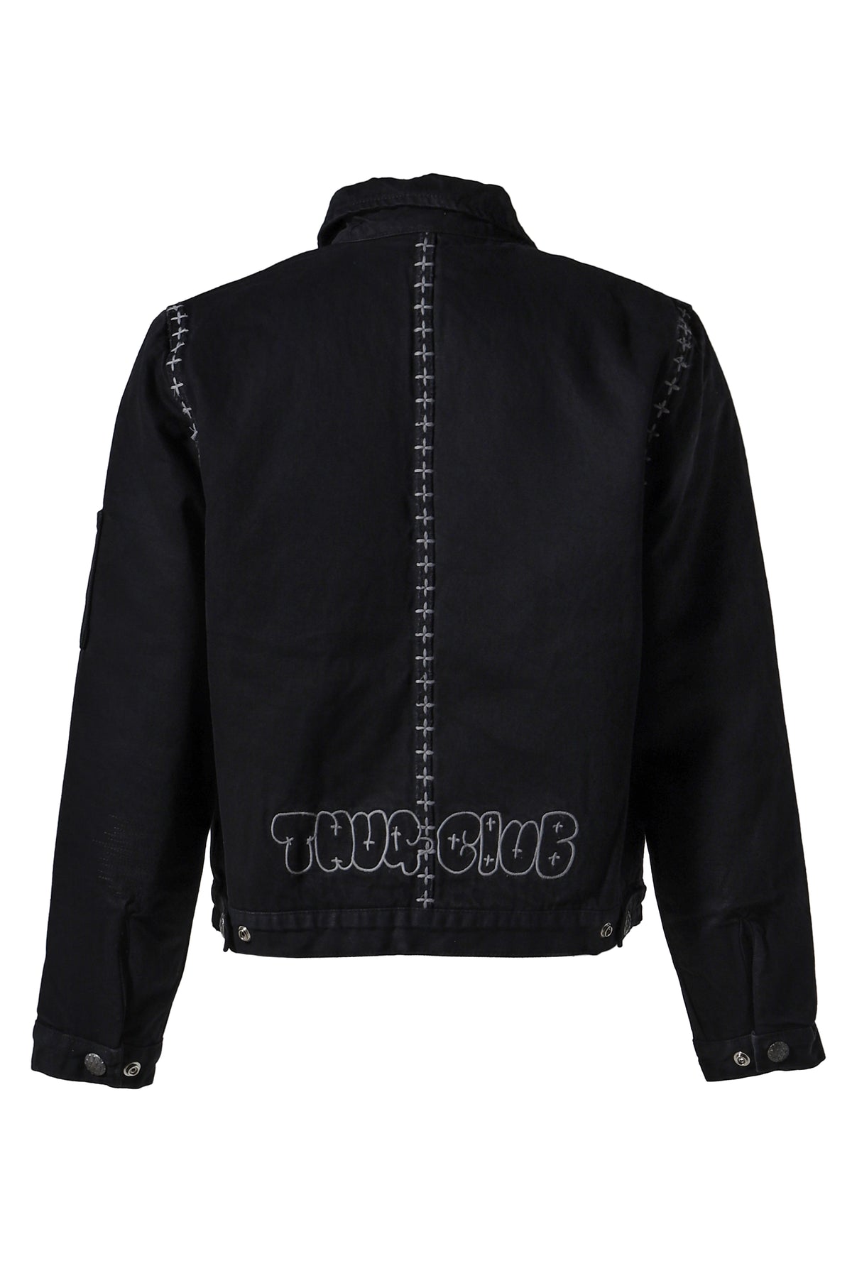 X STITCH EISENHOWER JACKET / BLK