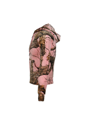 REALTREE VELOR ROBERTSON HOODIE (WOMEN'S) / PINK EDGE 