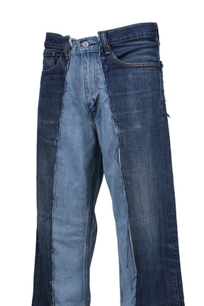 REMAKE WIDE DENIM PANTS / ASSORTED 