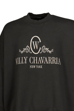 OS CHAVANTINO HOOLIGAN CREWNECK / PIRATE BLK