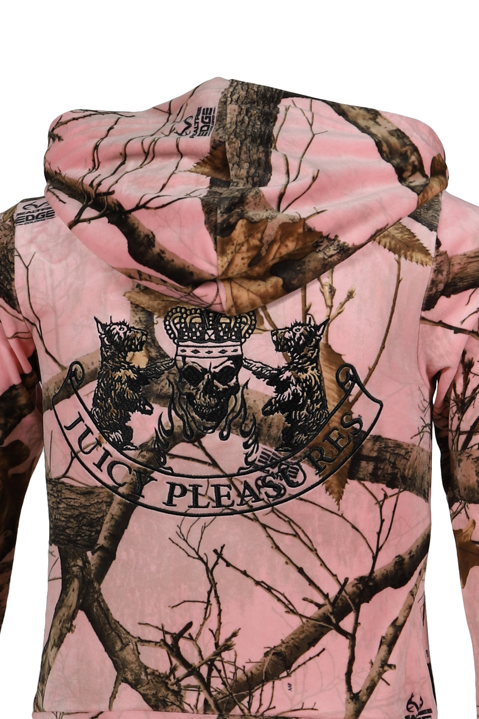 REALTREE VELOR ROBERTSON HOODIE (WOMEN'S) / PINK EDGE 