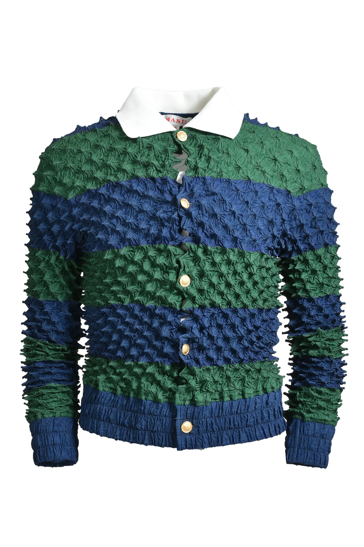 SPIKY RUGGER SHIRT / GRN