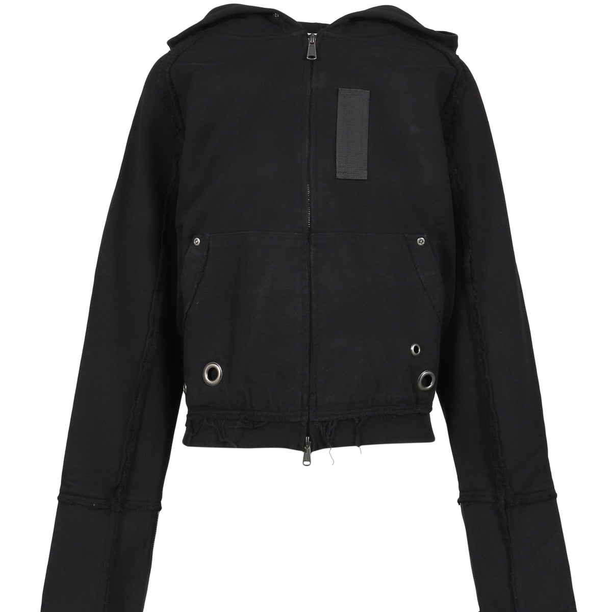 VACANT Archive ベイカント アーカイブ FW25 HANK HOODIE ZIP-UP / BLK