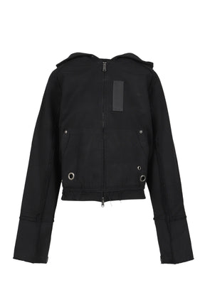 HANK HOODIE ZIP-UP / BLACK 