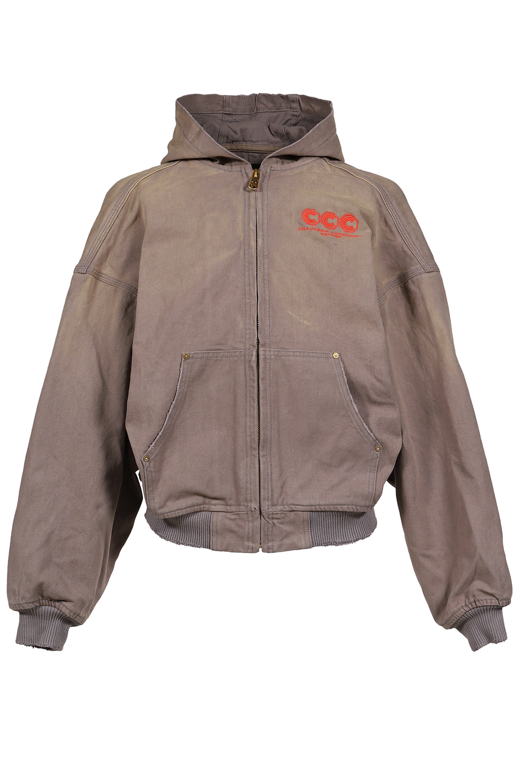 JUGGERNAUT WORKWEAR HOODIE / CONCRETE