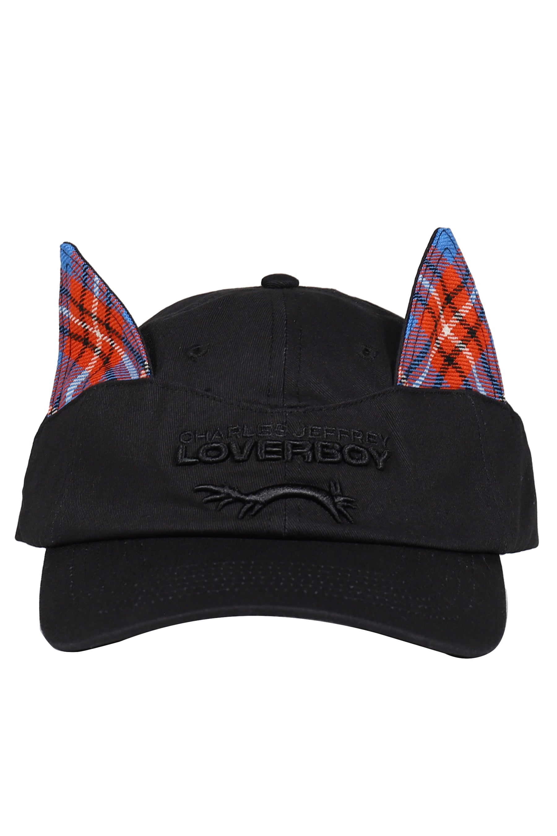 Charles Jeffrey Loverboy SS26 EARS CAP / BLK - NUBIAN