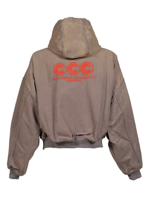 JUGGERNAUT WORKWEAR HOODIE / CONCRETE