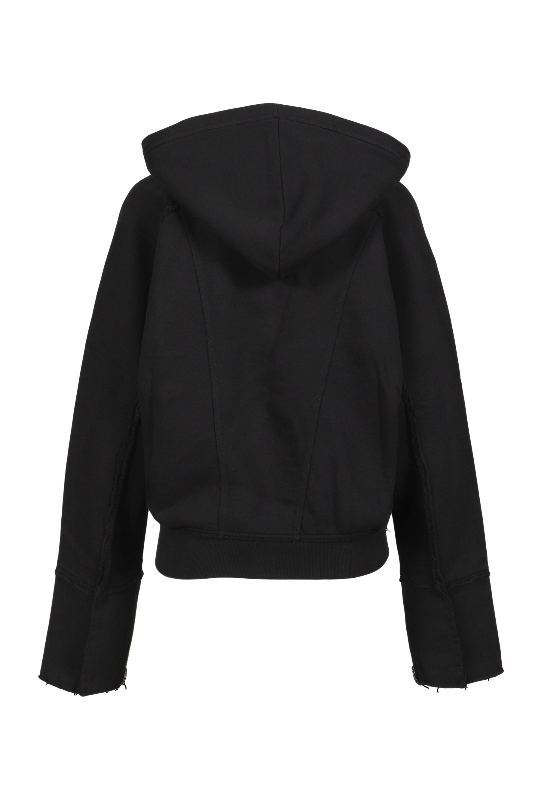 HANK HOODIE ZIP-UP / BLACK 