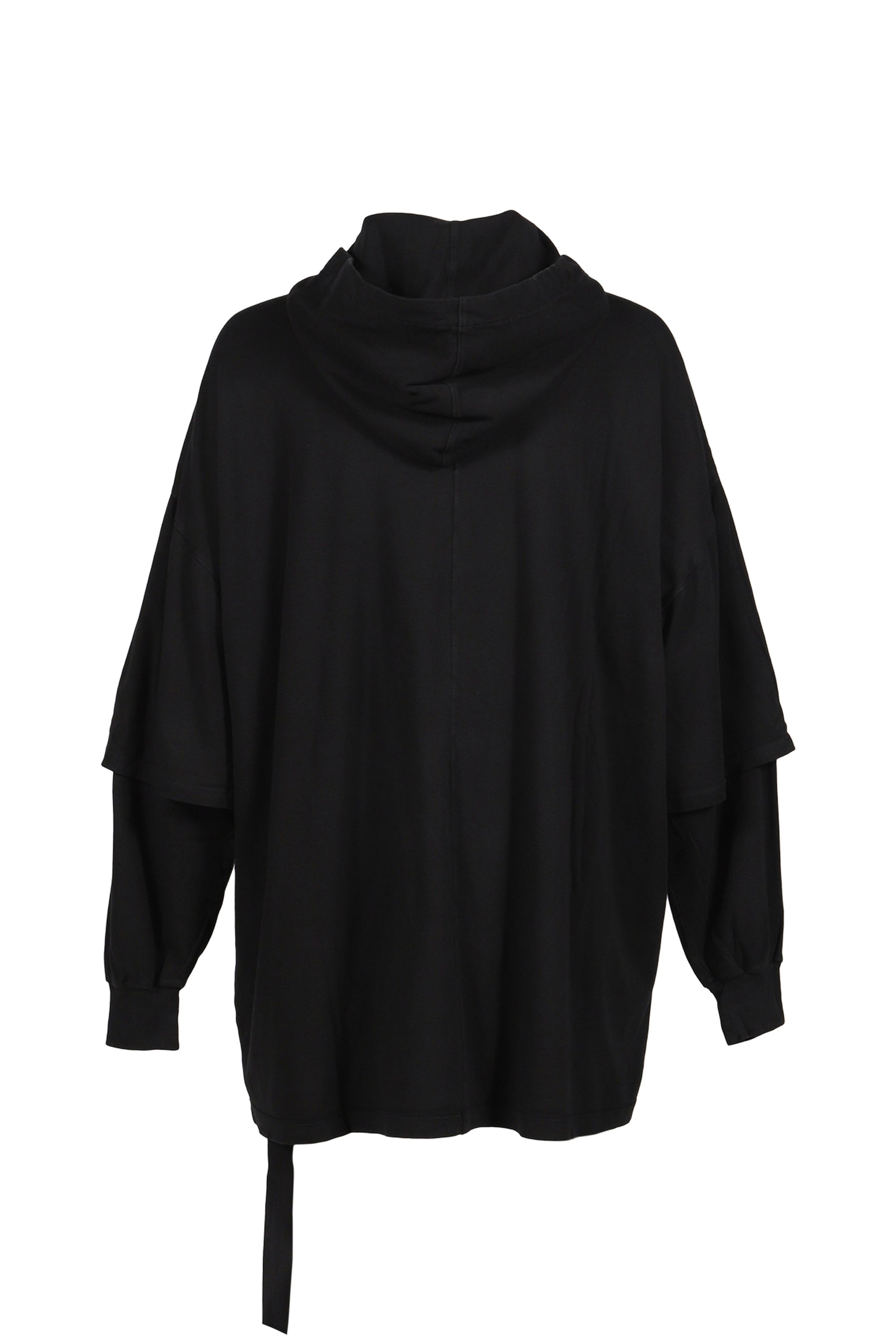 TOMMY HUSTLER HOODIE / BLK