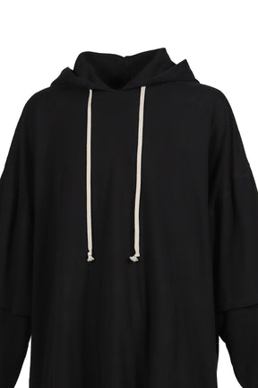 TOMMY HUSTLER HOODIE / BLK