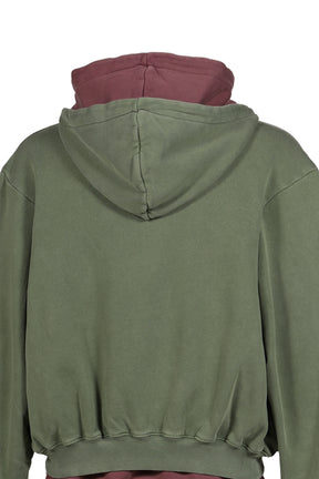 DOUBLE HOODIE / GRN