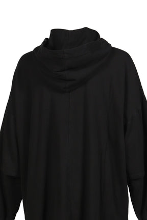 TOMMY HUSTLER HOODIE / BLK