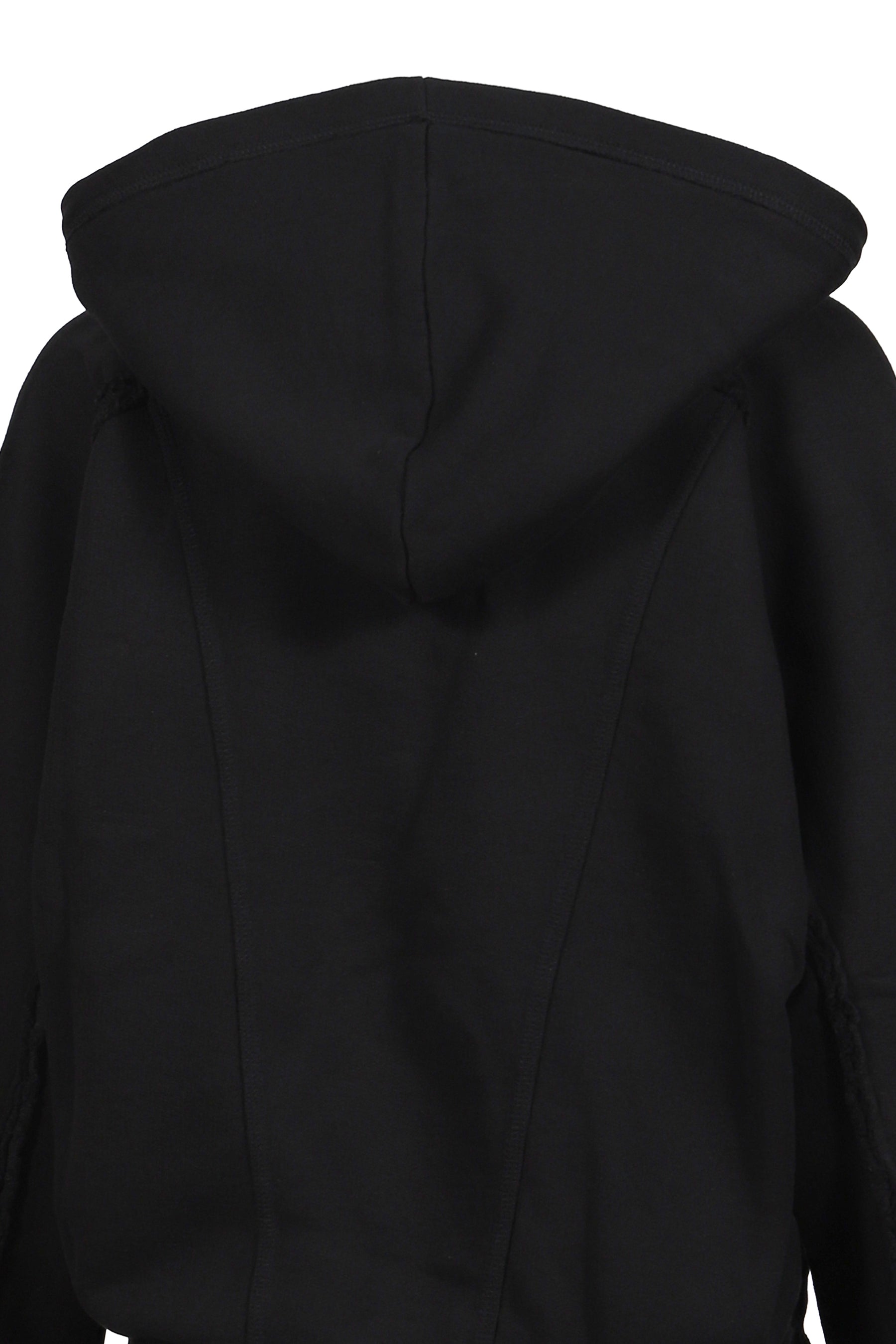 HANK HOODIE ZIP-UP / BLACK 