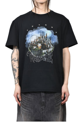 CITY REGULAR-FIT T-SHIRT / BLK