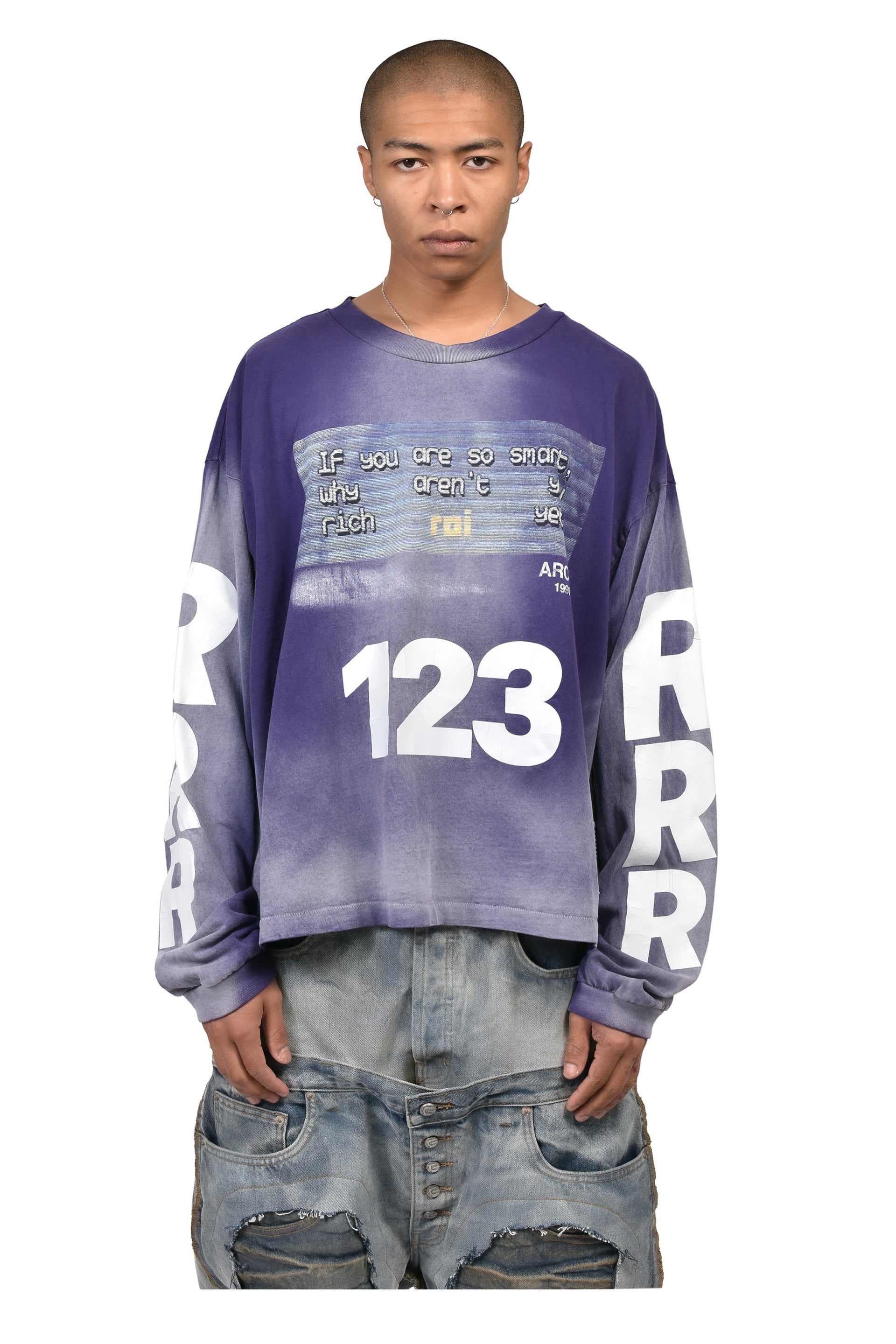 RICH CVA LS / FADED BLU