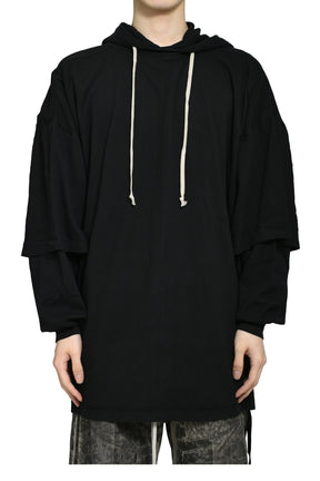 TOMMY HUSTLER HOODIE / BLK