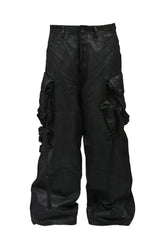 12oz DENIM GASMASK CARGO / BLK