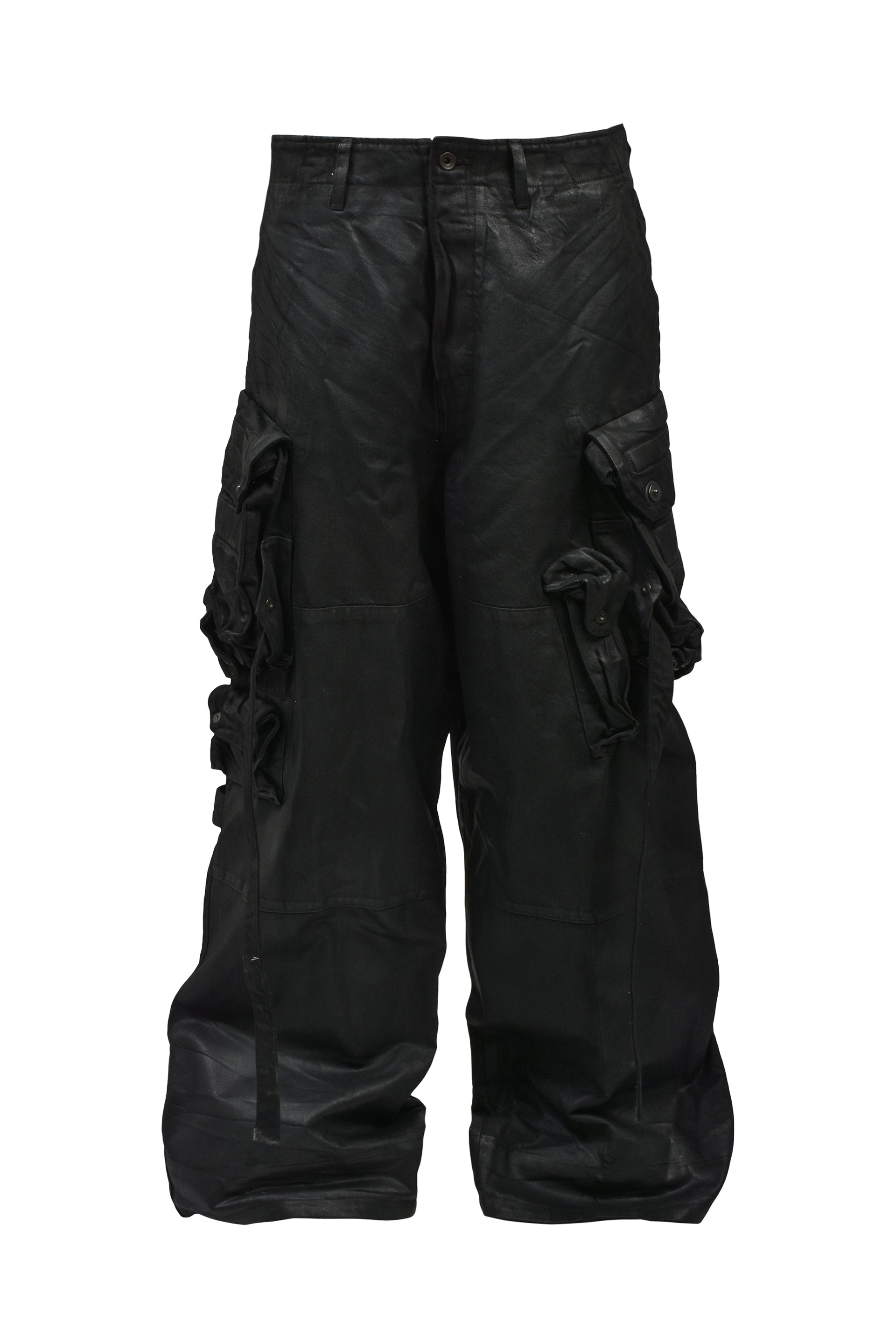 12oz DENIM GASMASK CARGO / BLK