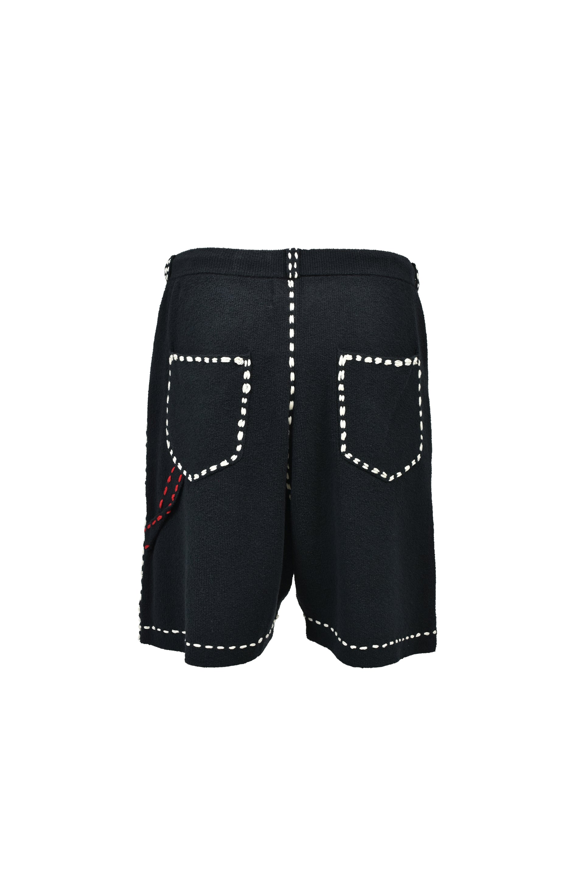 SUMMER PG1 DOUBLE KNEE SHORTS / BLK