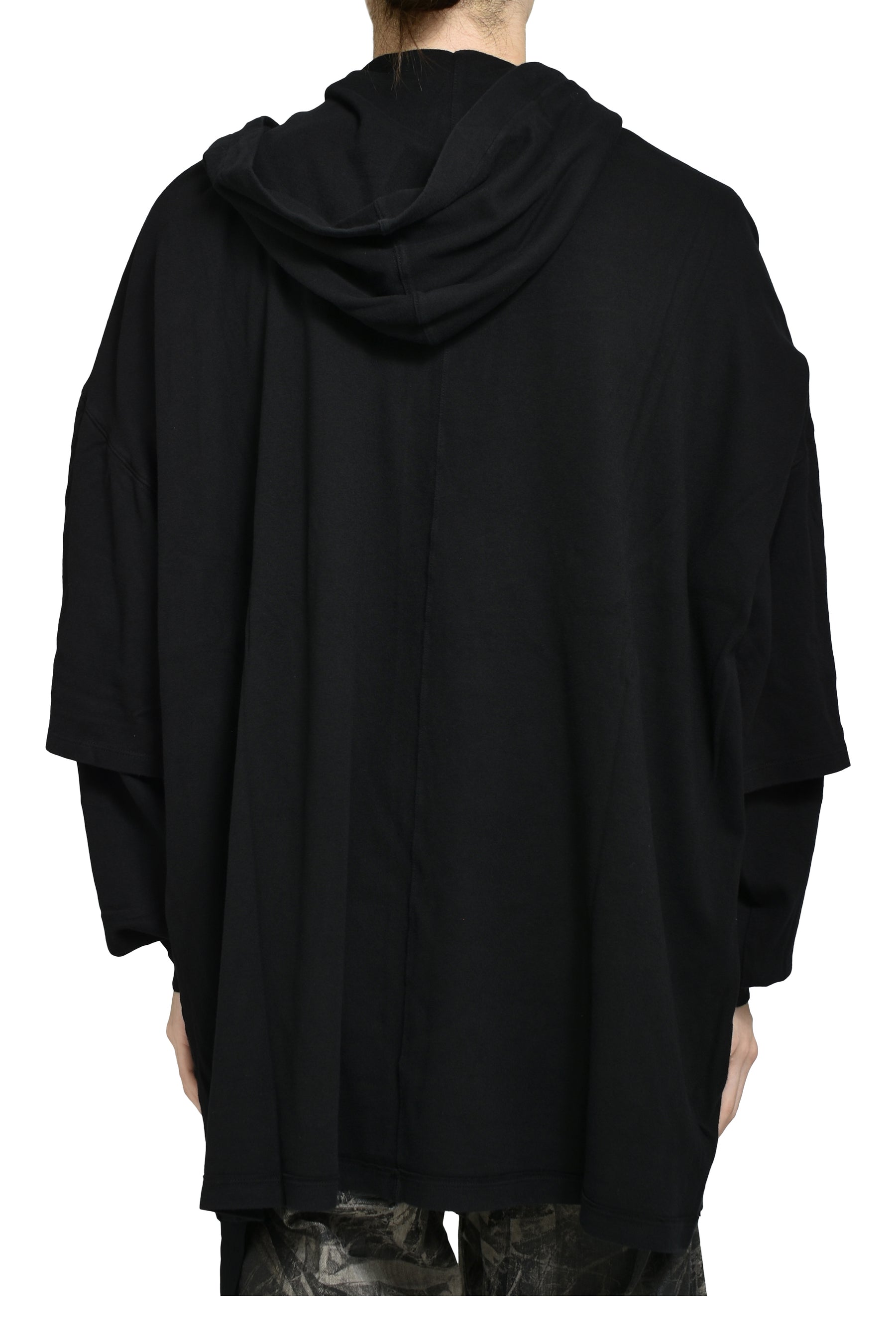 TOMMY HUSTLER HOODIE / BLK