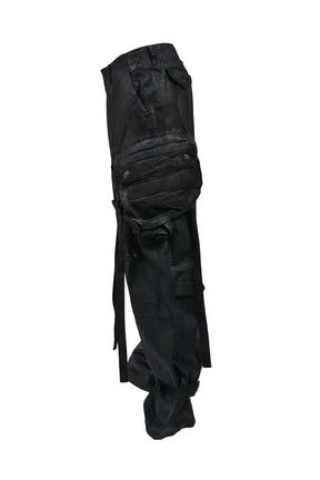 12oz DENIM GASMASK CARGO / BLK