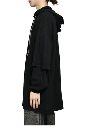 TOMMY HUSTLER HOODIE / BLK