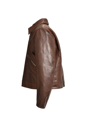 JIMMY LEATHER JACKET / BRW 