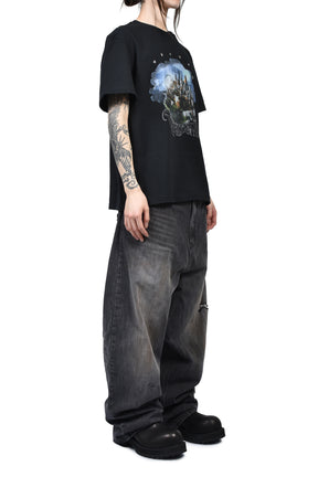 CITY REGULAR-FIT T-SHIRT / BLK