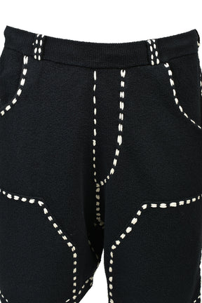 SUMMER PG1 DOUBLE KNEE SHORTS / BLK