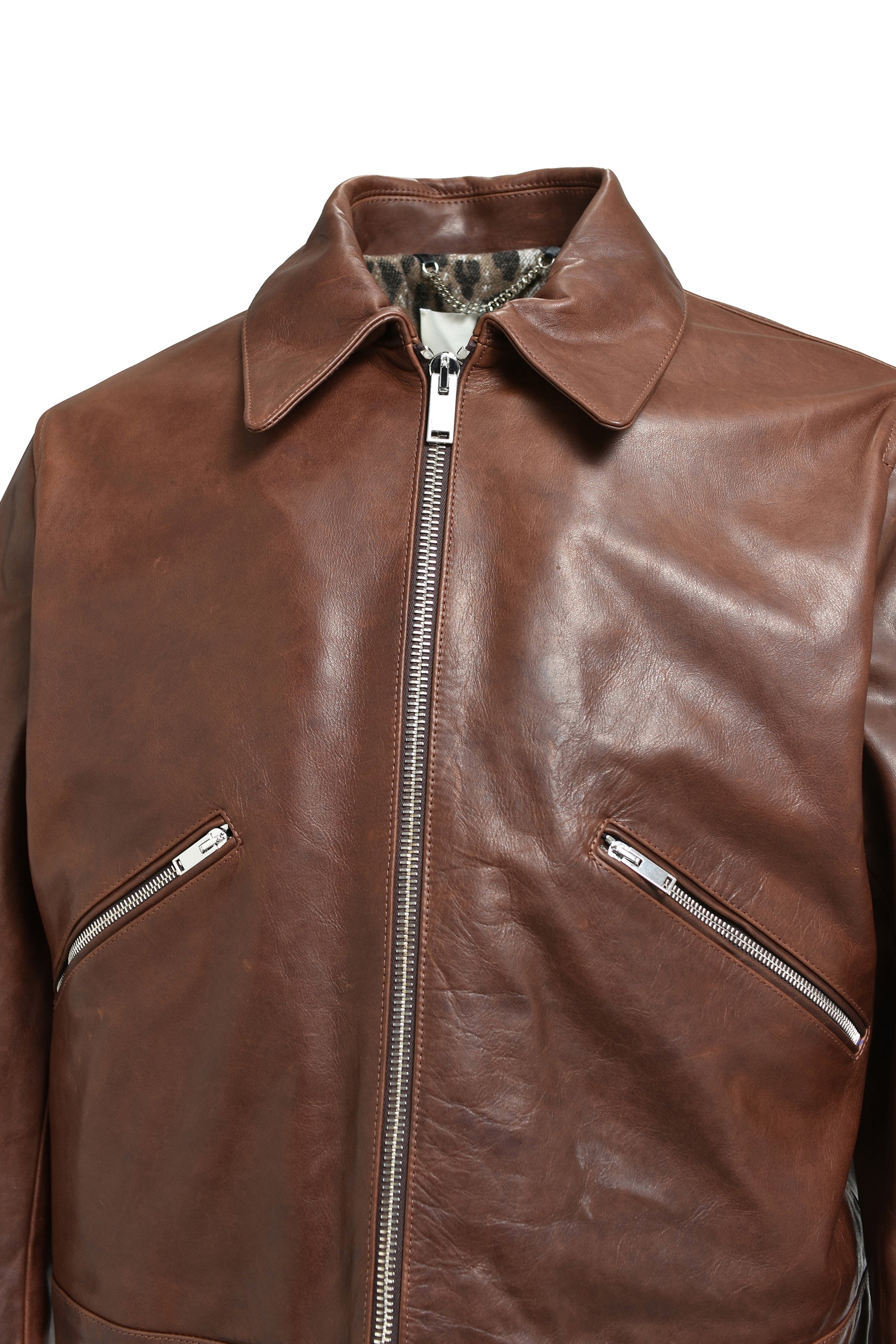 JIMMY LEATHER JACKET / BRW 