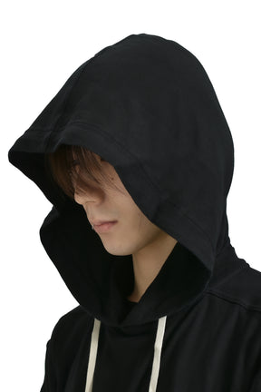 TOMMY HUSTLER HOODIE / BLK