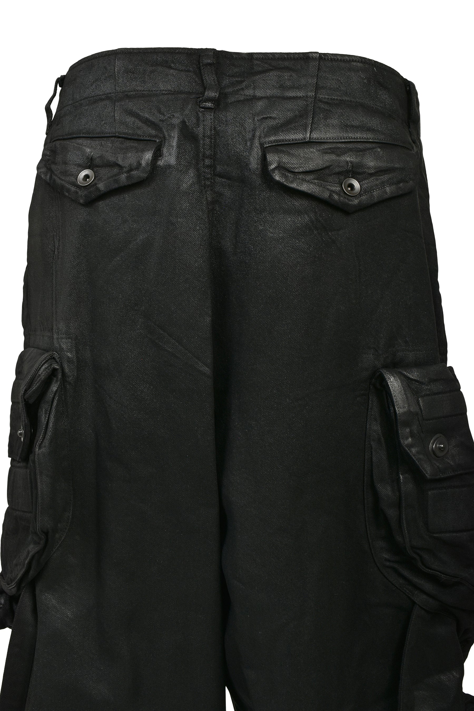 12oz DENIM GASMASK CARGO / BLK