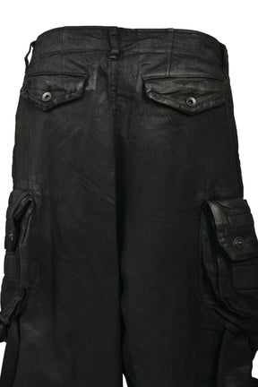 12oz DENIM GASMASK CARGO / BLK