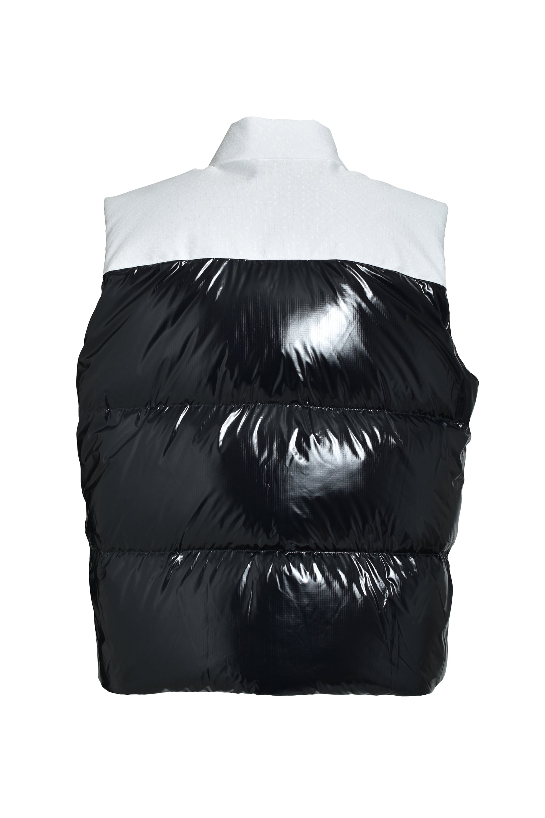 DOWN VEST / WHT BLK