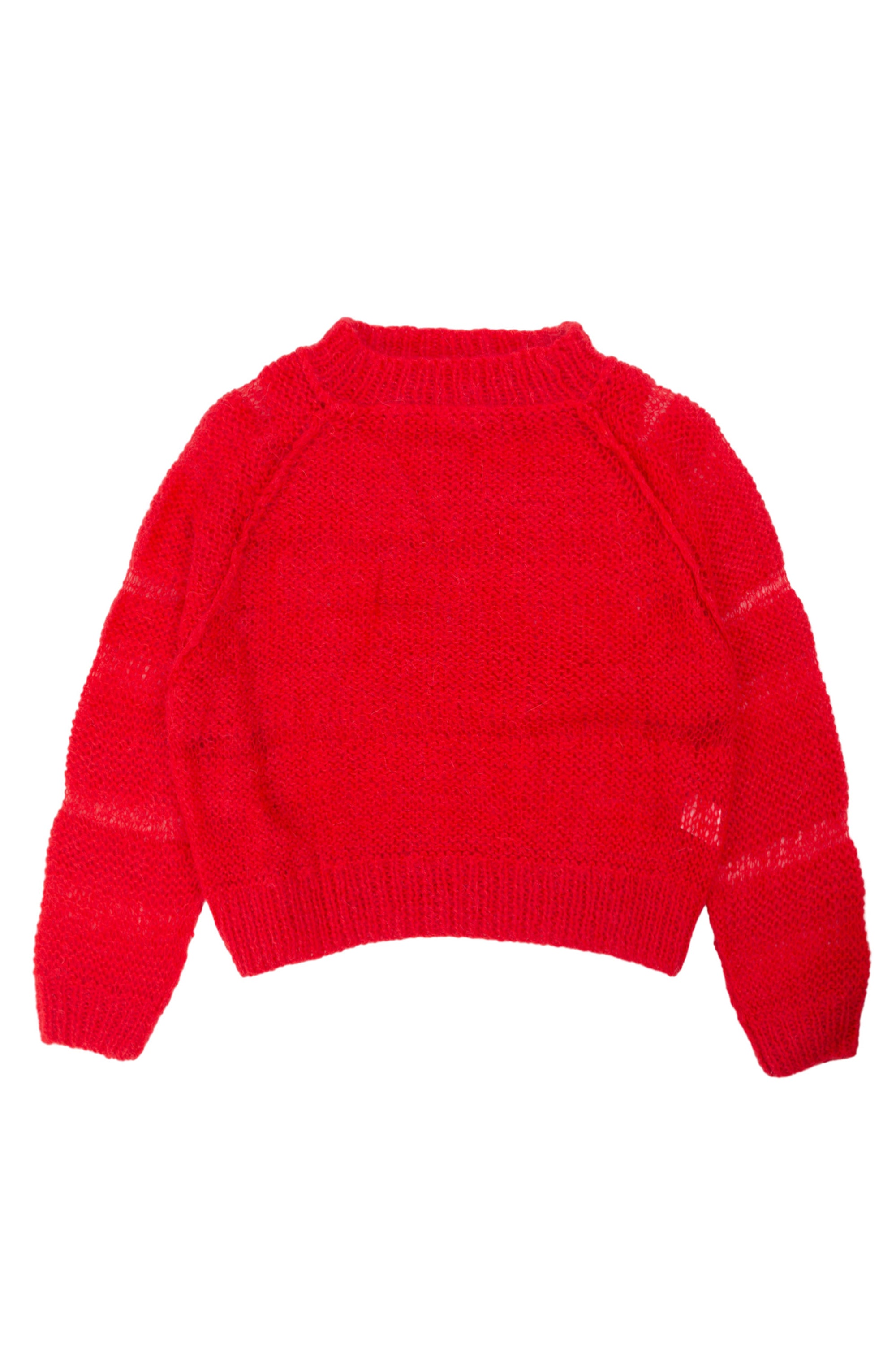 RhodolirioN ロドリリオン FW23 MOHAIR SWEATER / RED - NUBIAN