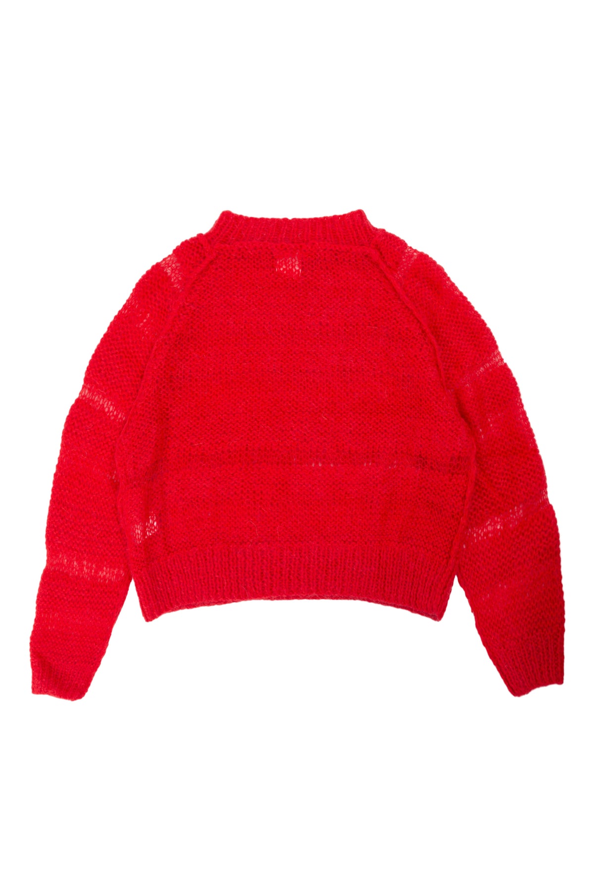 MOHAIR SWEATER / RED