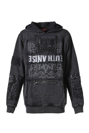 EUTHANISE HOODIE / BLK