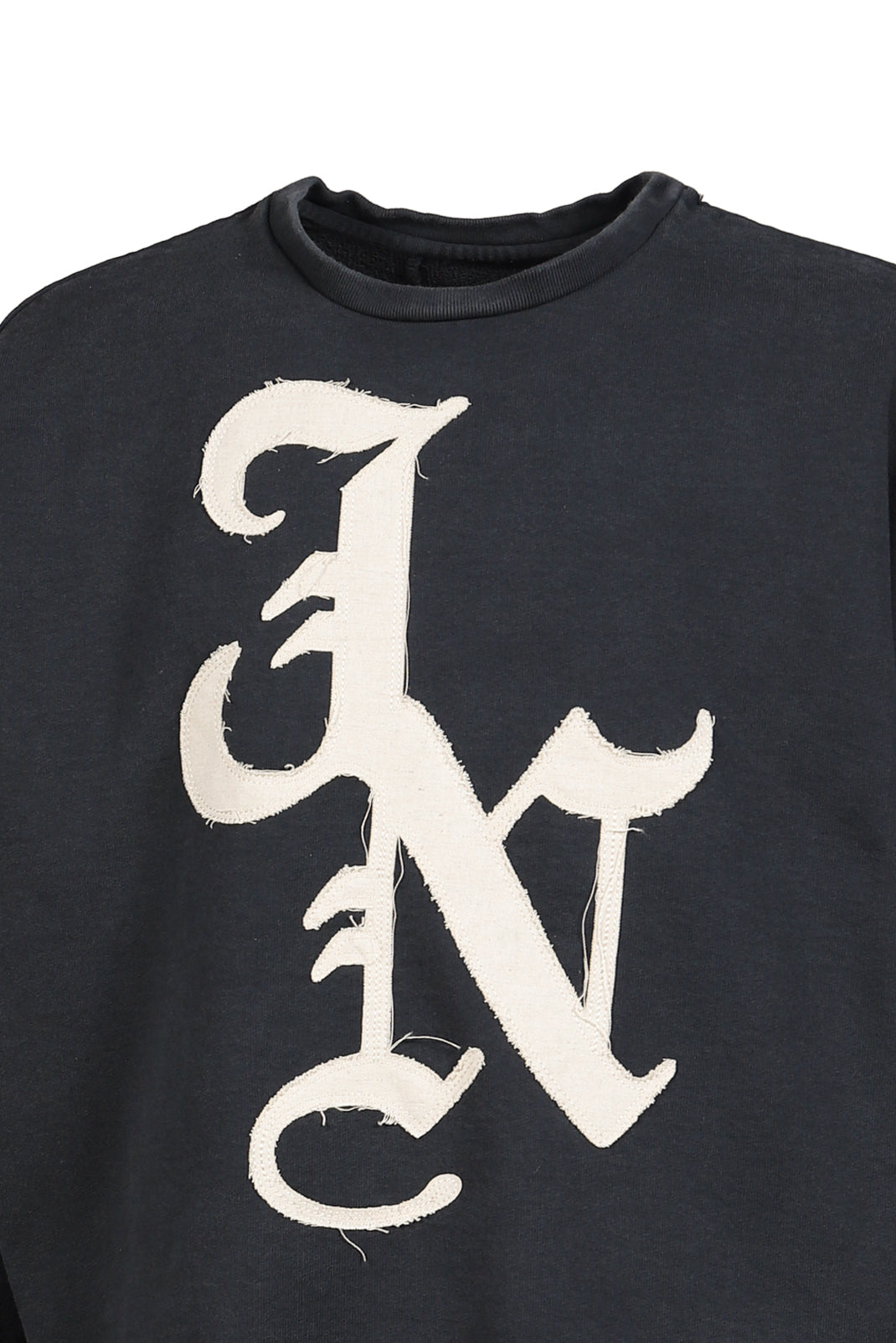 JN PATCH CREWNECK / BLK