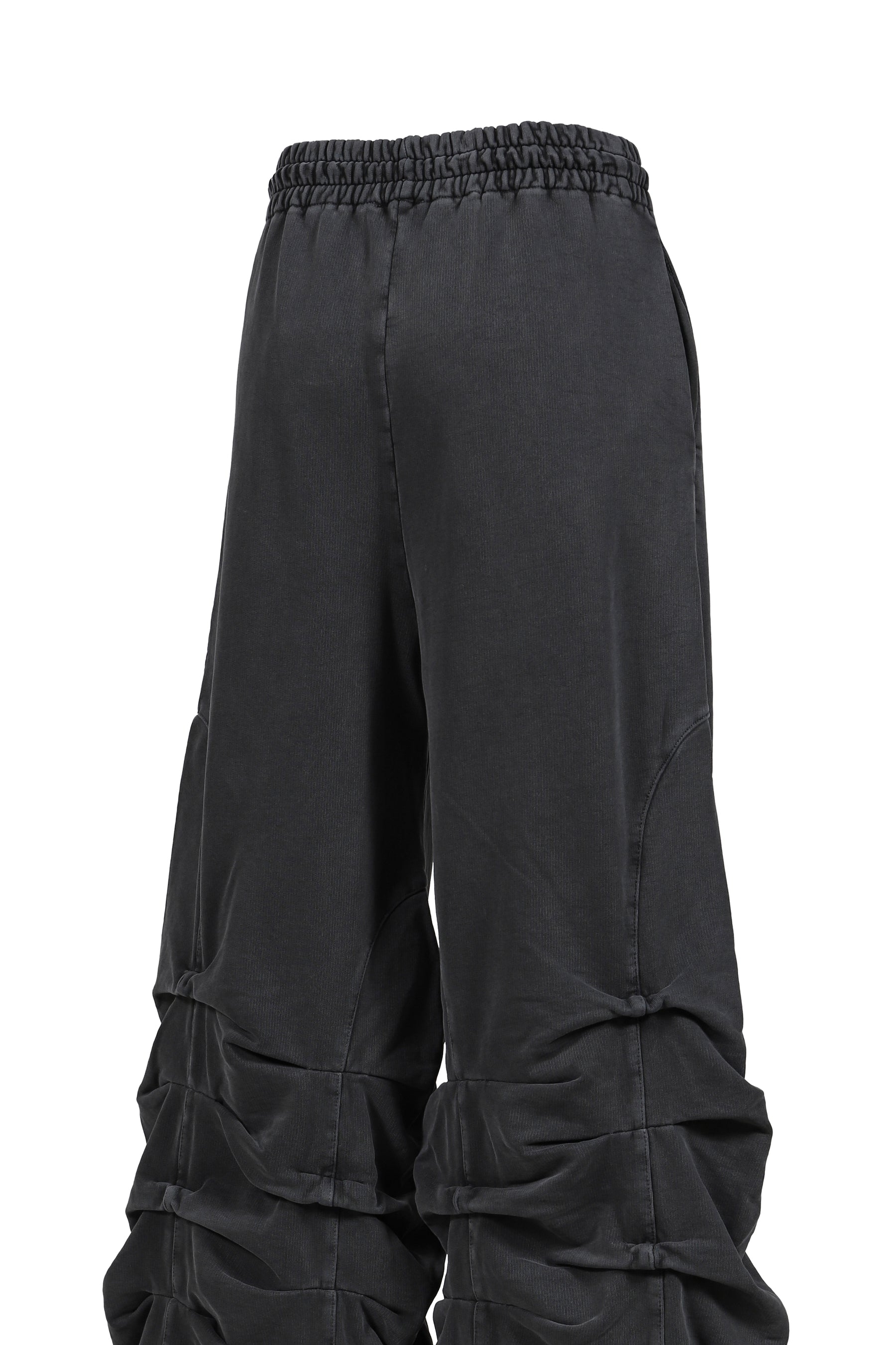 AVAVAV SMOCKED TRACK PANT WASHED BLACK / BLK
