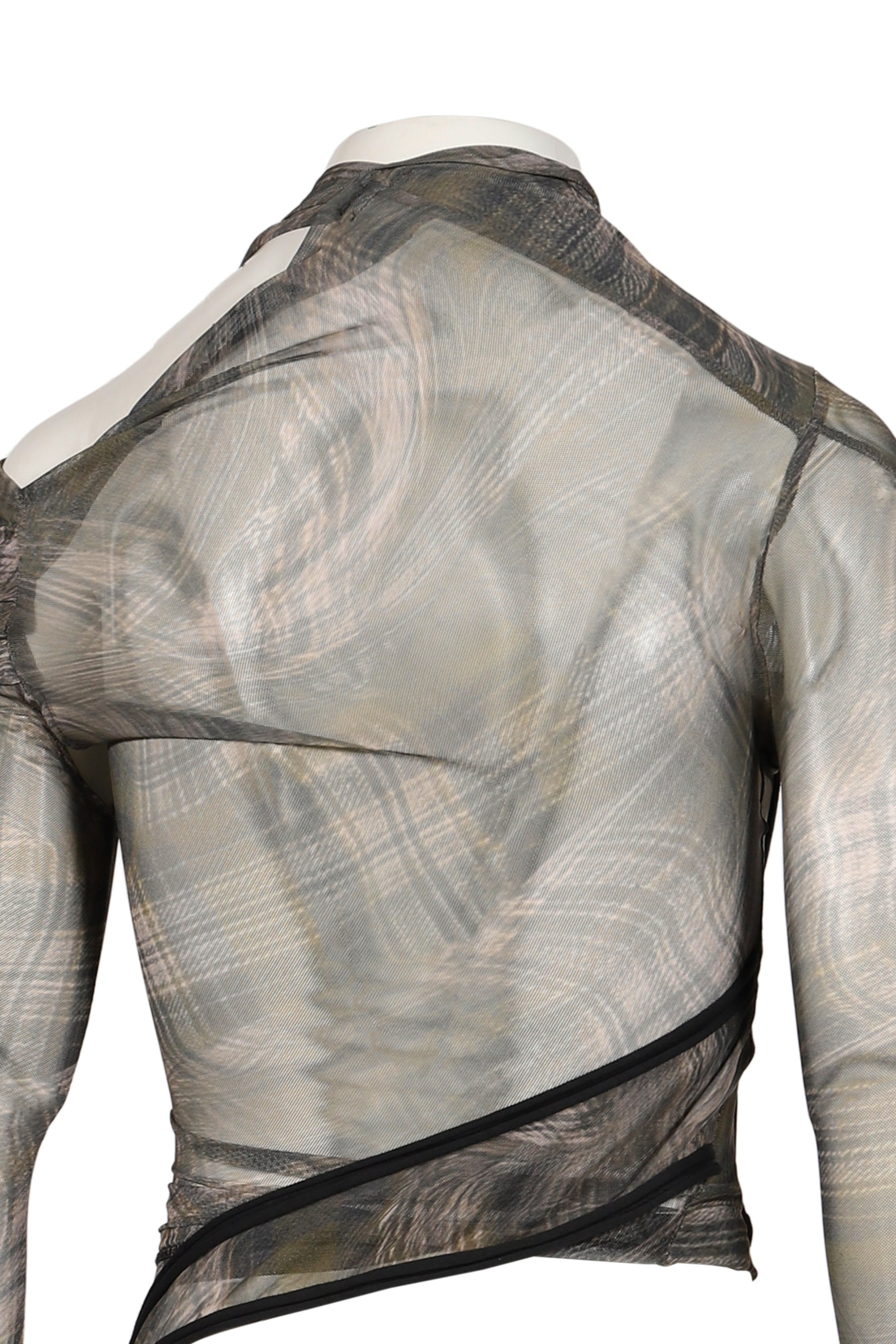 EXCLUSIVE SHIBARI MESH TWISTED TOP / PRIBLK