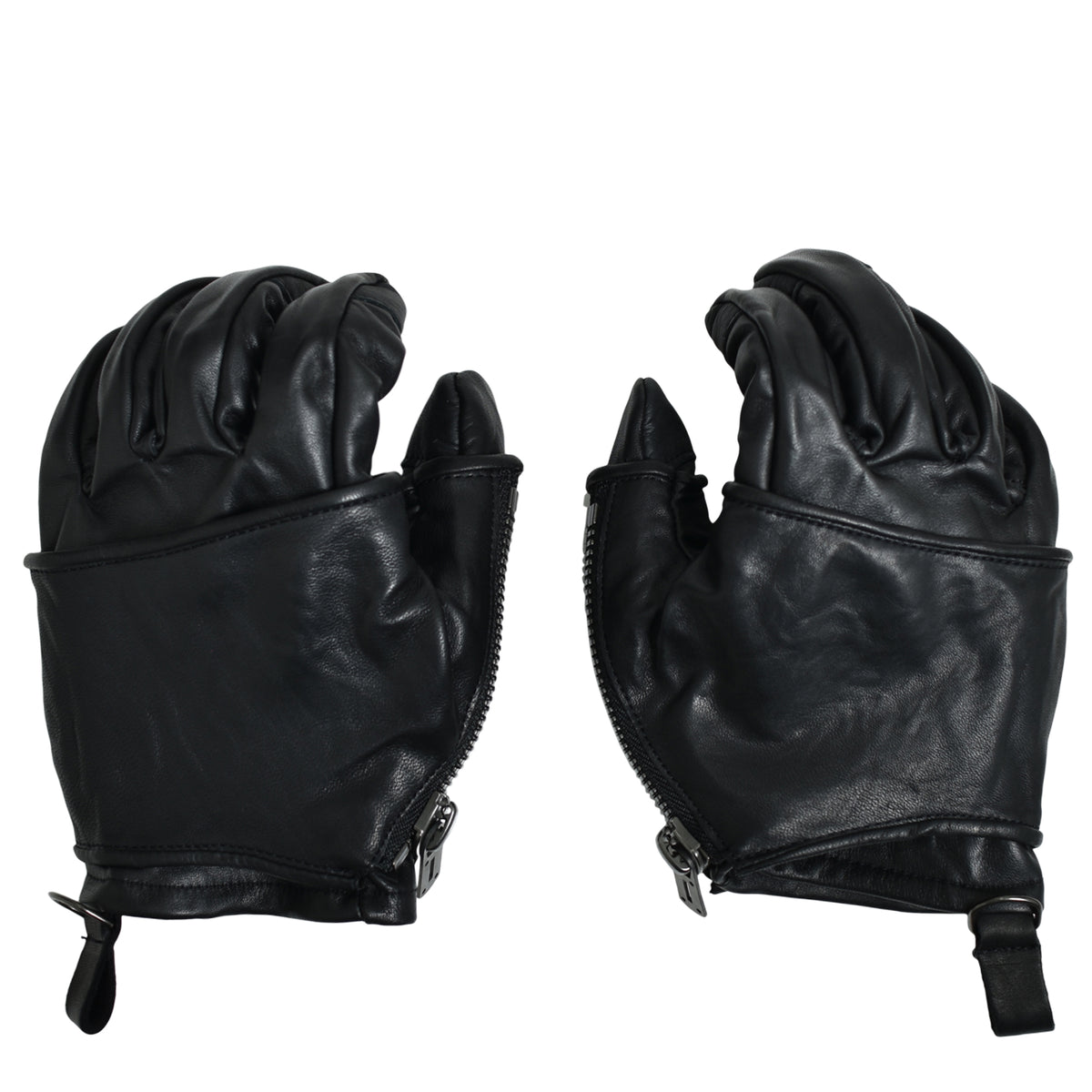 D.HYGEN ディーハイゲン FW25 HORSE LEATHER LAYRED GLOVE / BLK